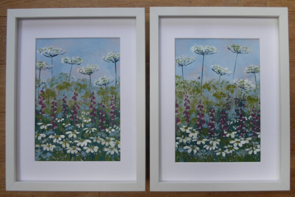 Meadow Flowers Pair